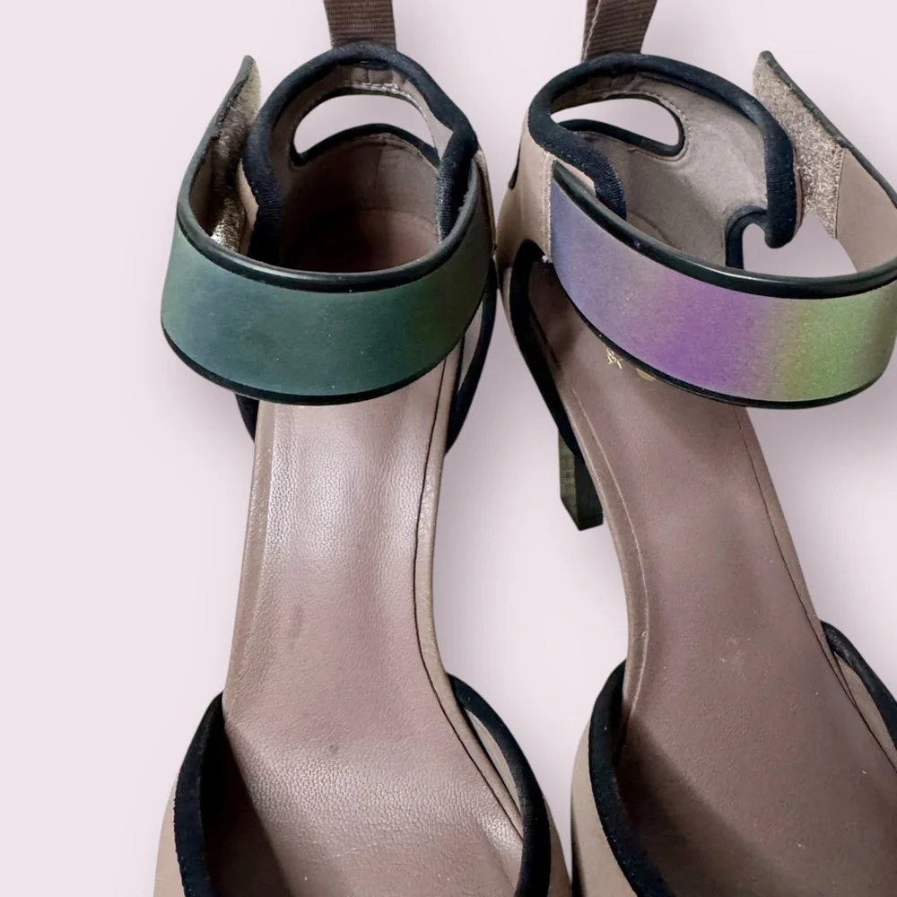 ALDO Crissy heels with light reflective details US 8.5 - Picture 5 of 9